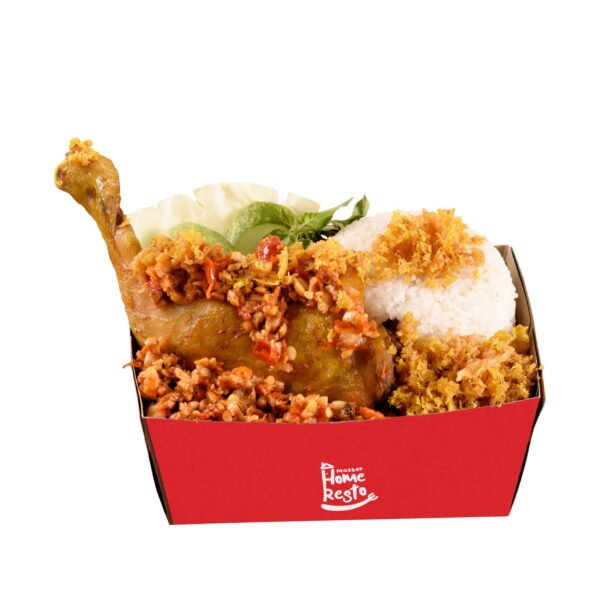 Ayam Kremes Sambal Kacang